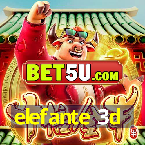 elefante 3d